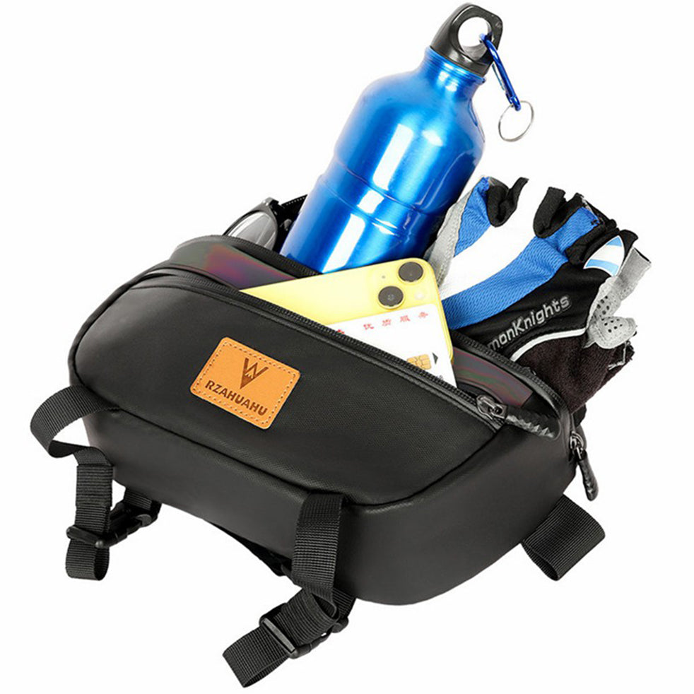 RZAHUAHU 597 3L Bicycle Handlebar Bag Waterproof Cycling Front Storage Bag RZAHUAHU 597 3L Bicycle Handlebar Bag Waterproof Cycling Front Storage Bag
